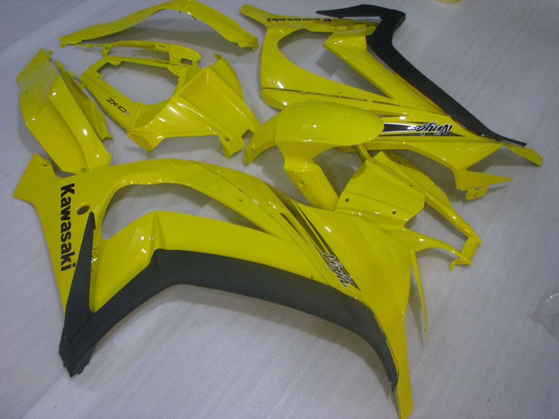 Yellow and Black Factory Style - NINJA ZX-10R 11-15 Fairing Kit