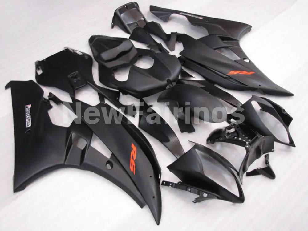 Matte Black Factory Style - YZF-R6 06-07 Fairing Kit – NewFairings