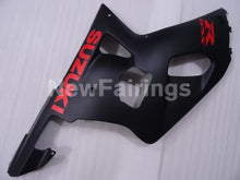 Load image into Gallery viewer, Matte Black with Red Decals Factory Style - GSX-R600 01-03 Fairing Kit