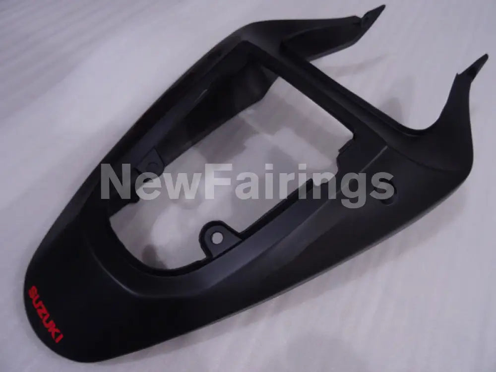 Matte Black with Red Decals Factory Style - GSX-R600 01-03 Fairing Kit