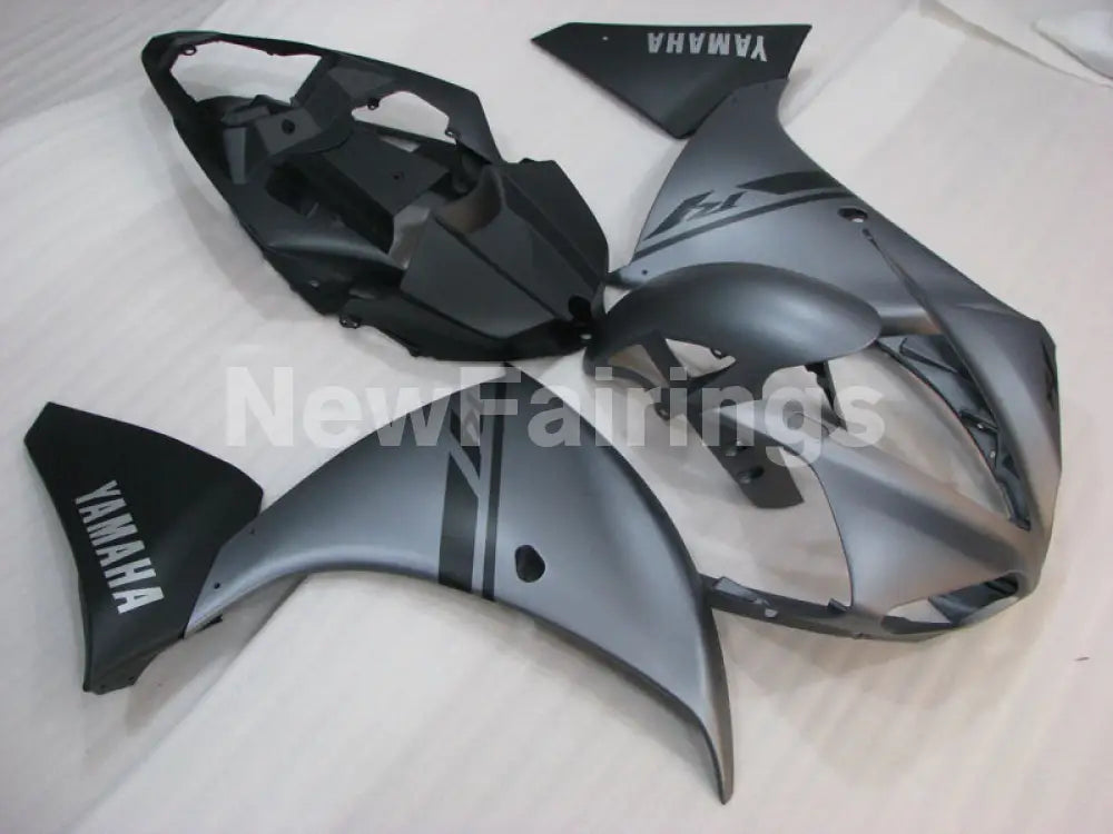 Matte Grey and Black YZF-R1 Fairing Kit 12-14 – NewFairings