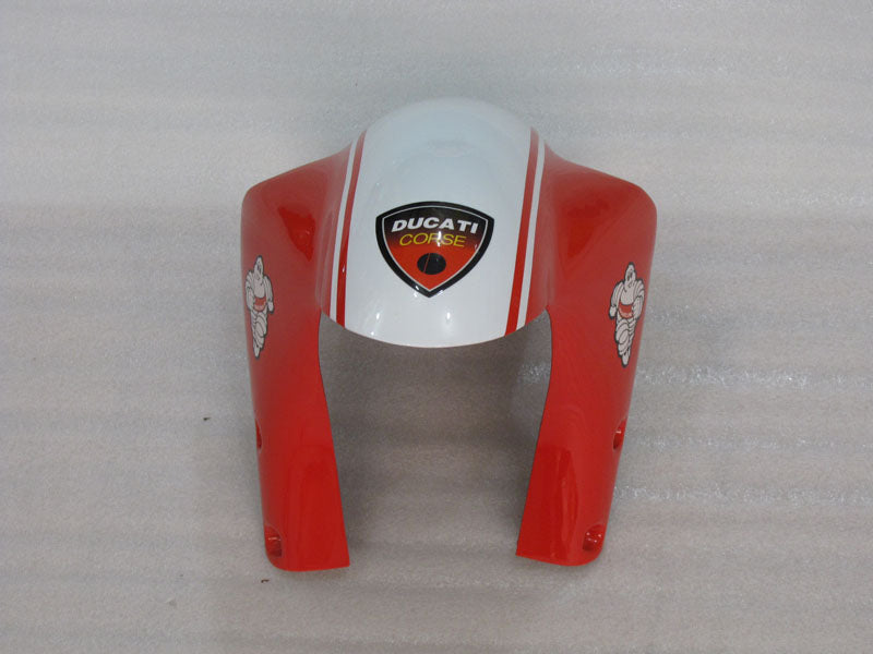 Number 1 Red and White Shell - Ducati 748/916/996/998 96-02