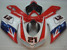 Load image into Gallery viewer, Number 21 Red and White Black Star - Ducati 848/1098/1198