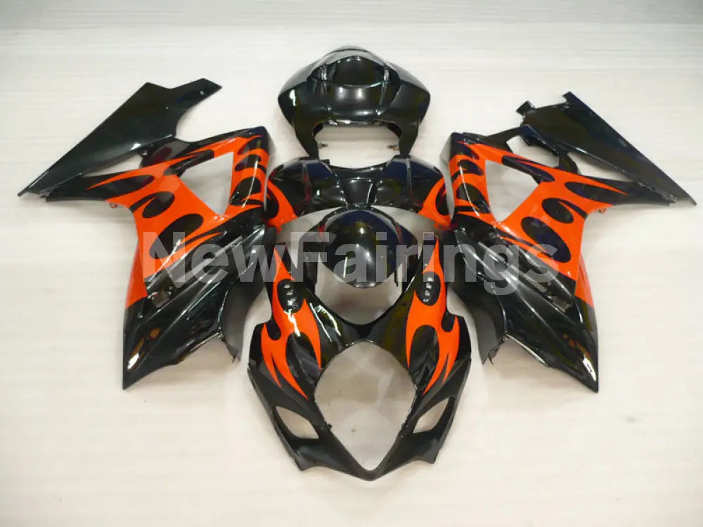 Orange and Black Factory Style - GSX - R1000 07 - 08