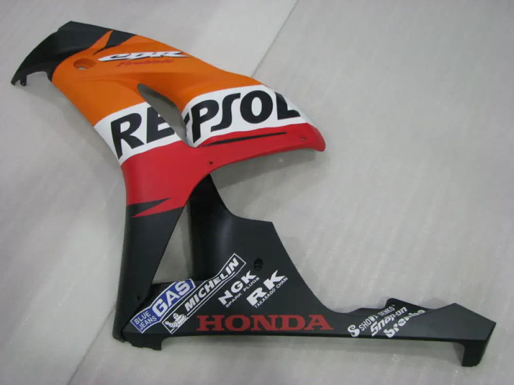 Orange and Matte Black Red Repsol - CBR1000RR 06-07 Fairing