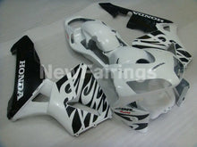 Load image into Gallery viewer, Pearl White and Black Fire - CBR600RR 03-04 Fairing Kit -