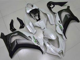 Pearl White and Black Factory Style - NINJA ZX-10R 16-20