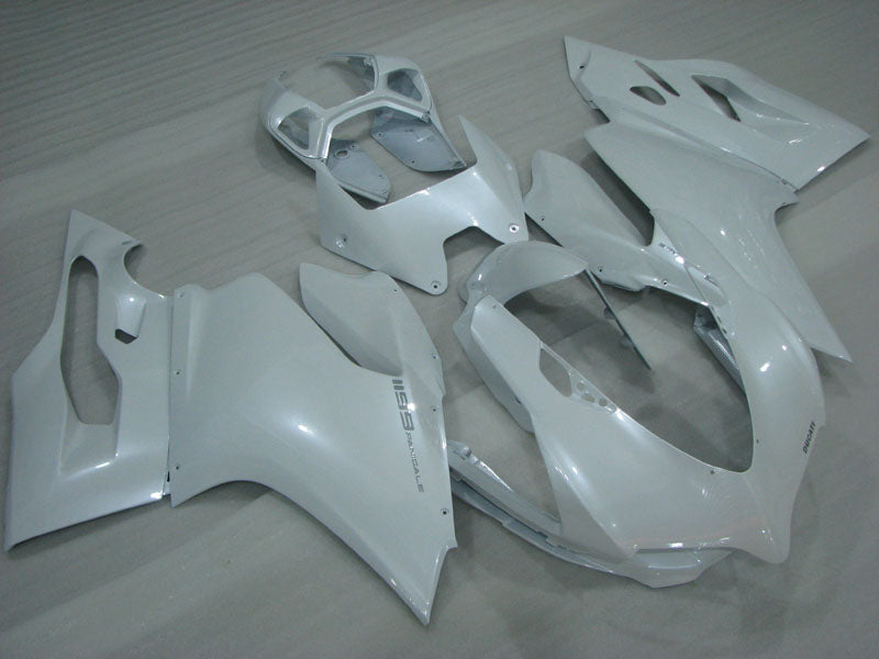 Pearl White Factory Style - Ducati 1199 Panigale 12-14