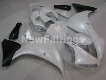 Load image into Gallery viewer, Pearl White Matte Black decals - YZF-R1 09-11 Fairing Kit