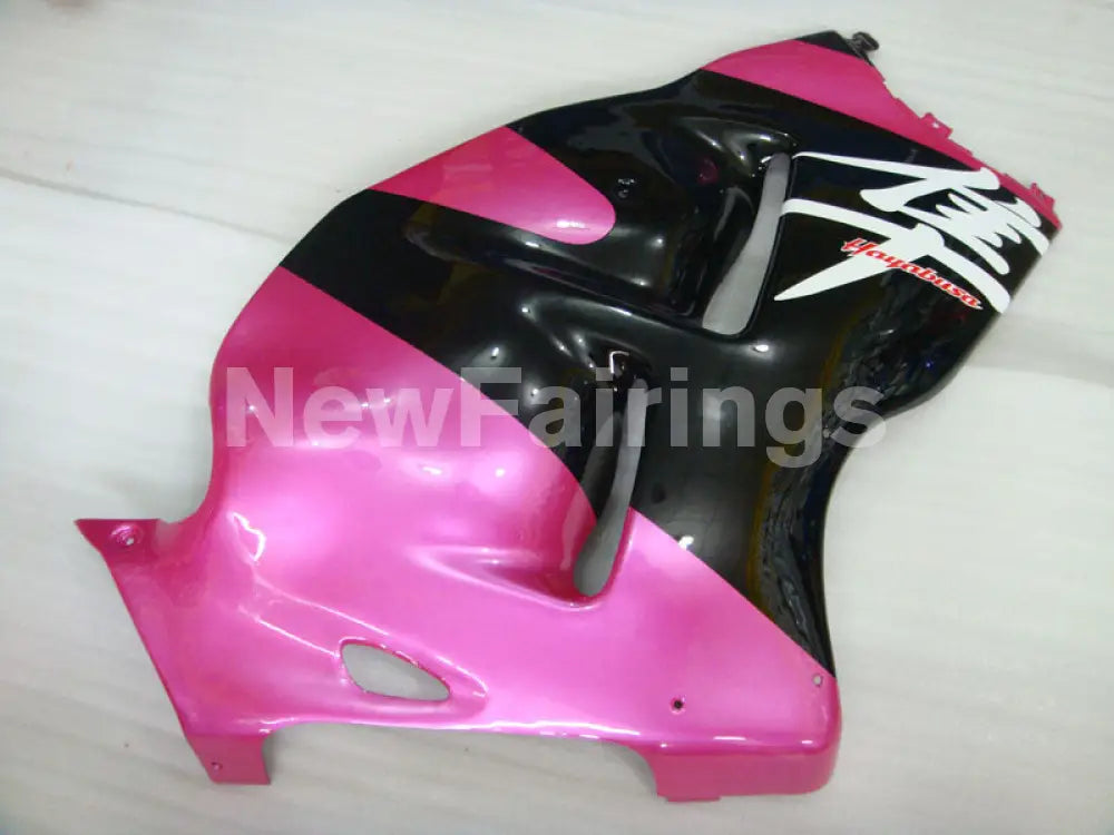 thumbnail image 2 of Custom Black/Blue Seat Cover For Suzuki Hayabusa GSX1300R 99-07 – W/ Kanji 001 2 of 5