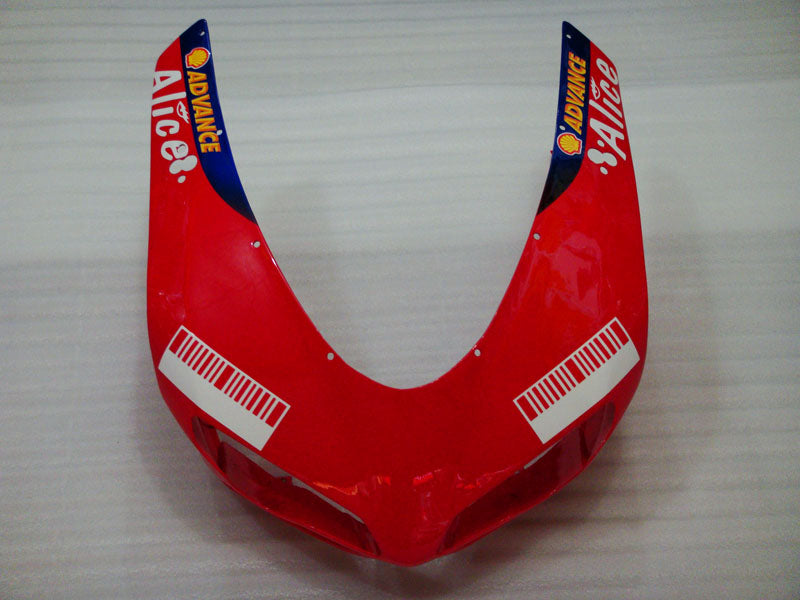 Red and Black Alice - Ducati 848/1098/1198 07-11 Fairing