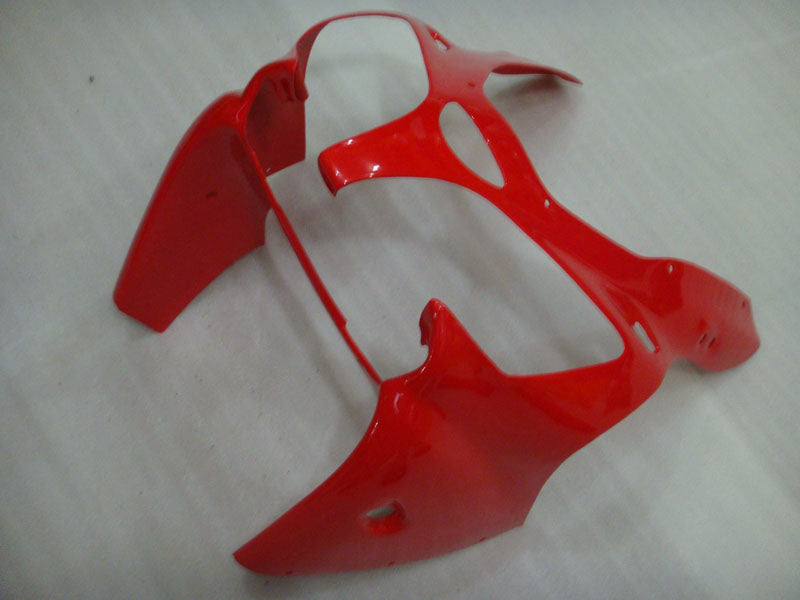 Red and Black Factory Style - NINJA ZX-6R 00-02 Fairing Kit