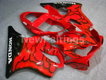 Load image into Gallery viewer, Red and Black Flame - CBR600 F4i 01-03 Fairing Kit -