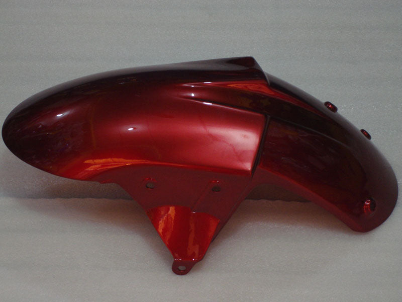 Red and Black Flame - NINJA ZX-6R 05-06 Fairing Kit