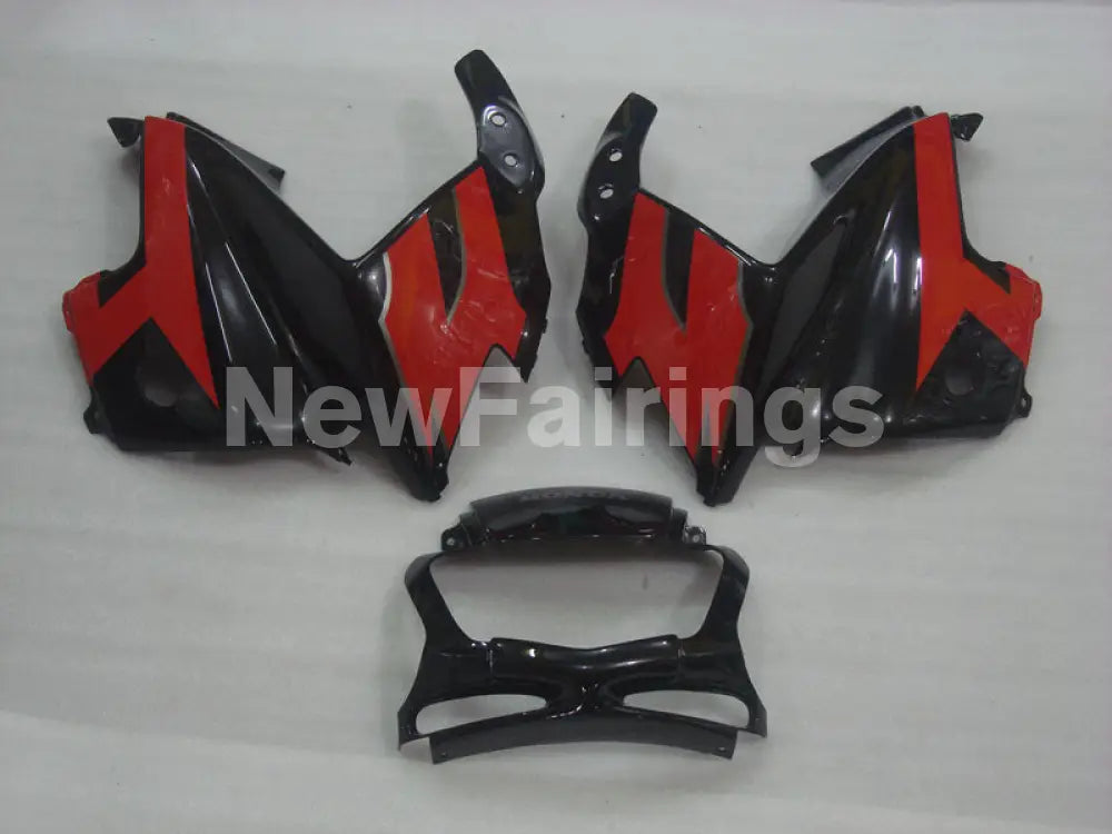 Red and Black Grey Factory Style - CBR600 F3 95-96 Fairing Kit