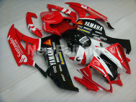 Red Black Santander - YZF-R6 06-07 Fairing Kit Vehicles & Parts > Vehicle Parts & Accessories > Motor Vehicle Parts >