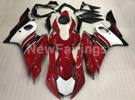 Red and Black White Factory Style - YZF-R6 17-22 Fairing Kit Vehicles & Parts > Vehicle Parts & Accessories > Motor