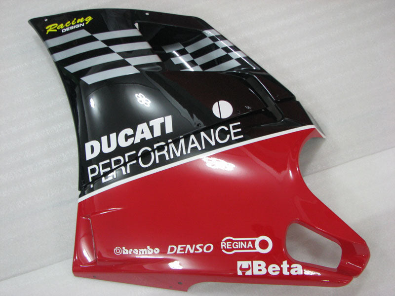 Red and Black White Performance - Ducati 748/916/996/998
