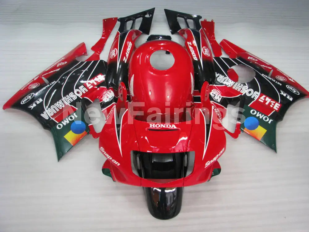 Red and Black Yoshimura - CBR600 F2 91-94 Fairing Kit