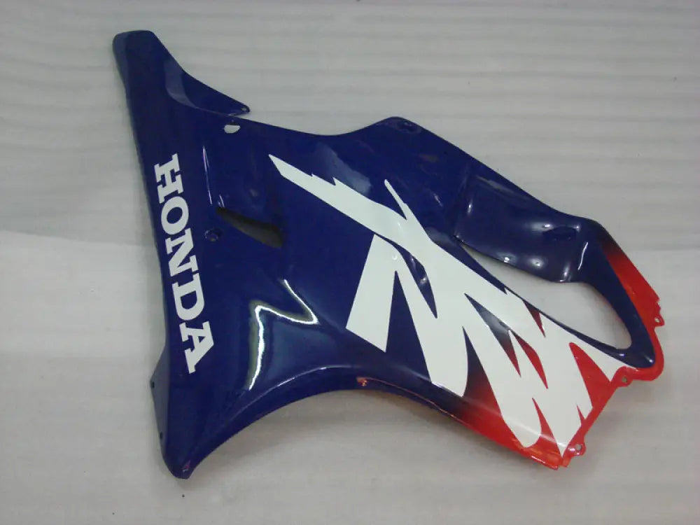 Red and Blue White Factory Style - CBR600 F4 99-00 Fairing