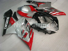 Load image into Gallery viewer, Red and Silver Black Factory Style - GSX-R1000 05-06 Fairing Kit