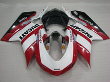 Load image into Gallery viewer, Red and White Black Enel - Ducati 848 07-11 Fairing Kit