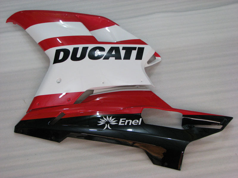 Red and White Black Enel - Ducati 848/1098/1198 07-11