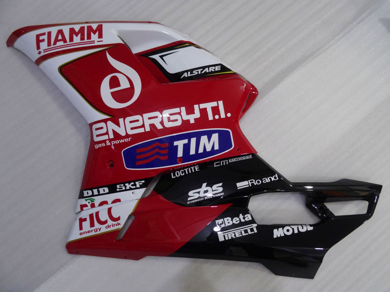 Red and White Black TIM - Ducati 848/1098/1198 07-11