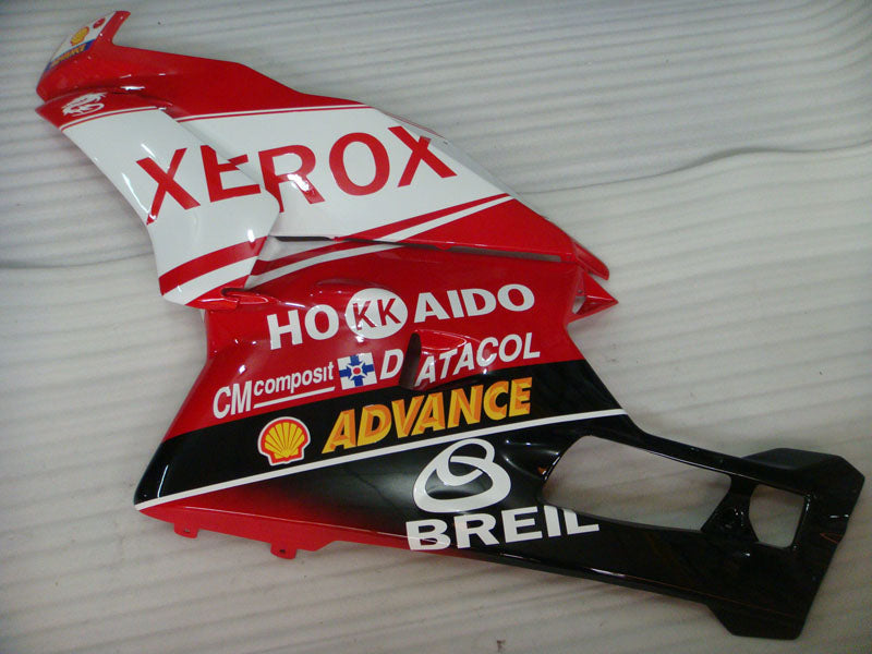 Red and White Black Xerox - Ducati 749/999 03-04 Fairing