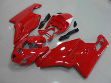 Load image into Gallery viewer, Red and White Factory Style - Ducati 999 03-04 Fairing Kit
