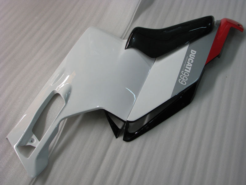 Red and White Factory Style - Ducati 999 05-06 Fairing Kit