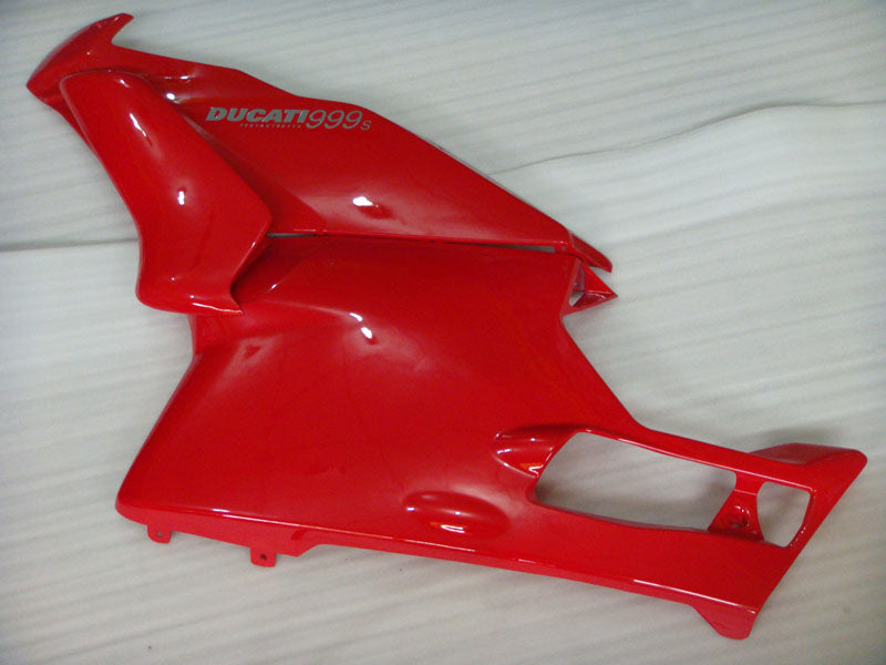 Red and White Factory Style - Ducati 999 05-06 Fairing Kit