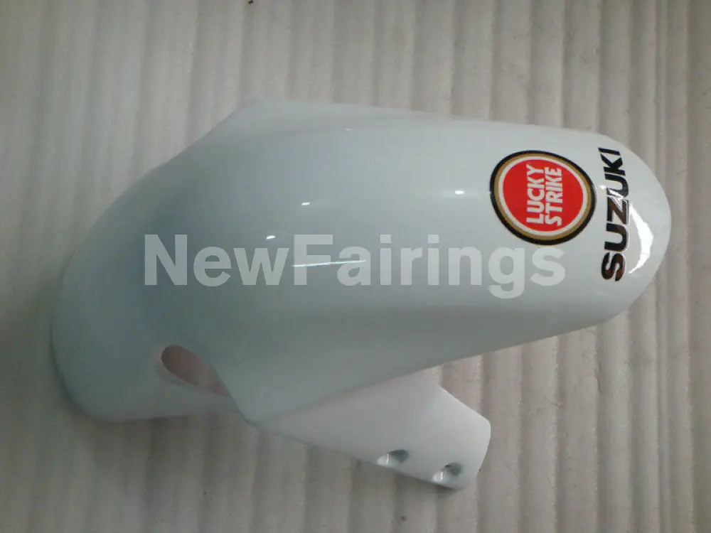 Red and White Lucky Strike - GSX-R600 01-03 Fairing Kit