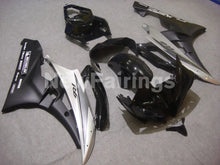 Load image into Gallery viewer, Silver and Black Matte Black Factory Style - YZF-R6 06-07 Fairing Kit Vehicles &amp; Parts > Vehicle Parts &amp; Accessories >