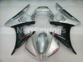 Silver Matte Black Factory Style - YZF-R6 03-04 Fairing Kit Vehicles & Parts > Vehicle Parts & Accessories > Motor