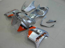 Load image into Gallery viewer, Silver and Orange Factory Style - NINJA ZX-9R 00-01 Fairing