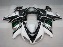 Load image into Gallery viewer, White and Black Monster - NINJA ZX-10R 06-07 Fairing Kit
