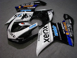 White and Black Xerox - Ducati 848/1098/1198 07-11 Fairing
