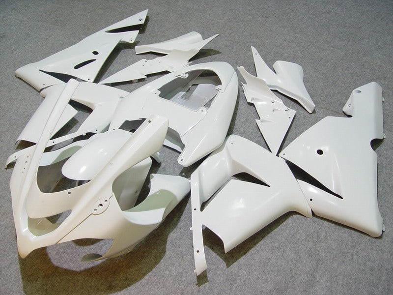 White Factory Style - NINJA ZX-10R 04-05 Fairing Kit