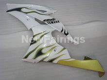 Load image into Gallery viewer, White and Golden Flame - YZF-R6 08-16 Fairing Kit Vehicles &amp; Parts > Vehicle Parts &amp; Accessories > Motor Vehicle Parts