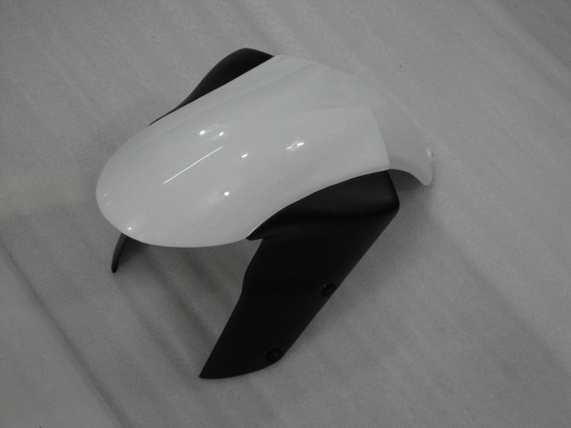 White and Matte Black Factory Style - NINJA ZX-10R 04-05 Fairing Kit