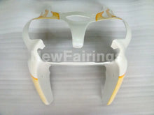 Load image into Gallery viewer, White and Orange Flame NINJA ZX 6R 00 02 Fairing Kit