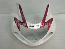 Load image into Gallery viewer, White and Purple Red Factory Style - GSX-R600 01-03 Fairing Kit