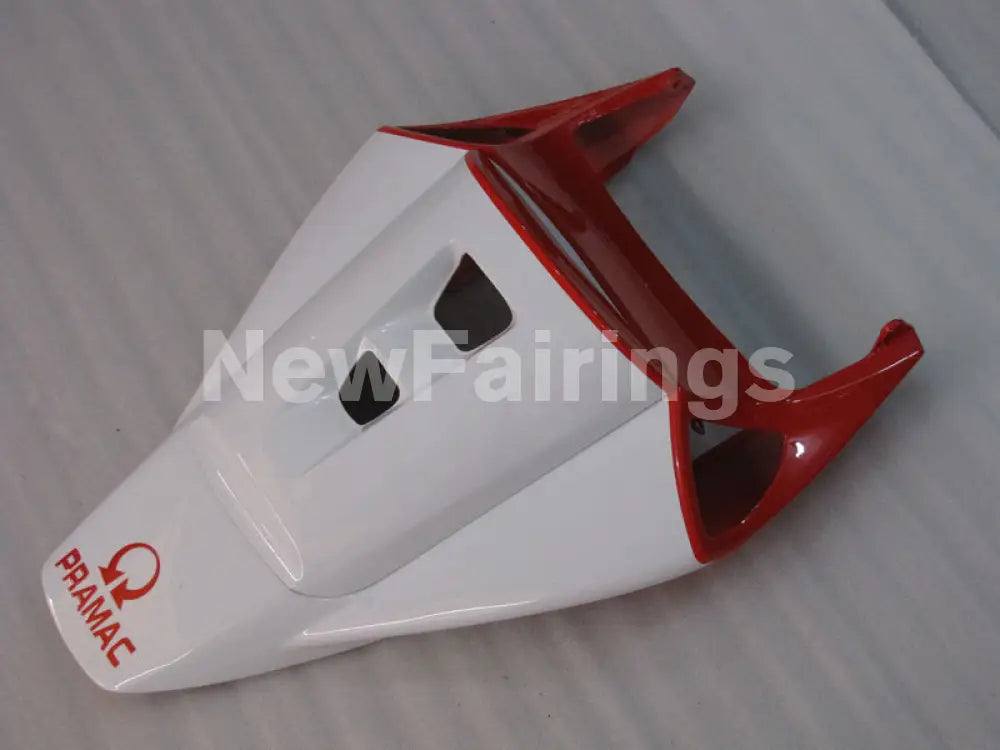 White and Red PRAMAC - CBR1000RR 06-07 Fairing Kit