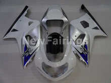 Load image into Gallery viewer, White Silver and Black Factory Style - GSX-R600 01-03 Fairing Kit