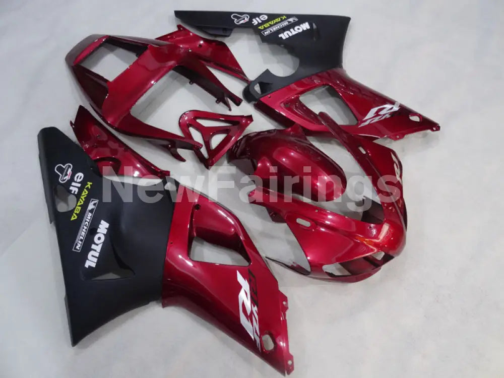 Wine Red and Black Factory Style - YZF-R1 98-99 – NewFairings