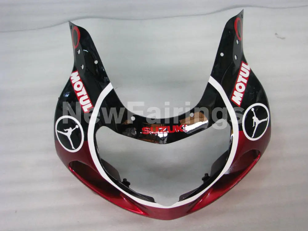Wine Red and Black Jordan - GSX-R600 01-03 Fairing Kit