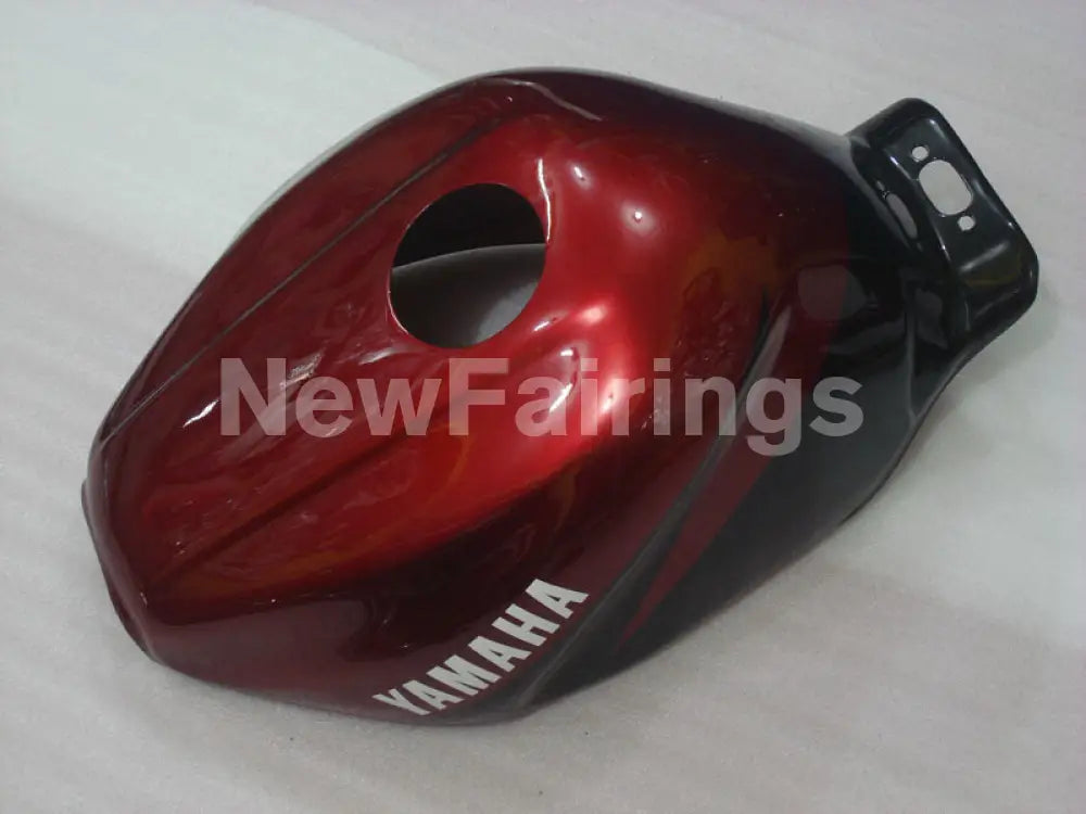 Wine Red and Black Silver Factory Style - YZF600R Thundercat 96-07 Fairing Kit Vehicles & Parts > Vehicle Parts &