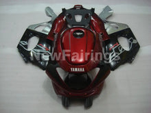Load image into Gallery viewer, Wine Red and Black Silver Factory Style - YZF600R Thundercat 96-07 Fairing Kit Vehicles &amp; Parts > Vehicle Parts &amp;