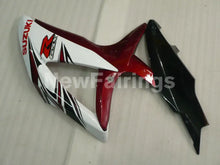 Load image into Gallery viewer, Wine Red and White Black Factory Style - GSX-R600 08-10 Fairing Kit